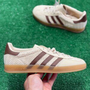 Adidas Gazelle Indoor Sand Strata Premium Brown Womens JS1418 NEW Sz 8